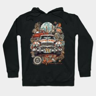 Classic american car Hoodie